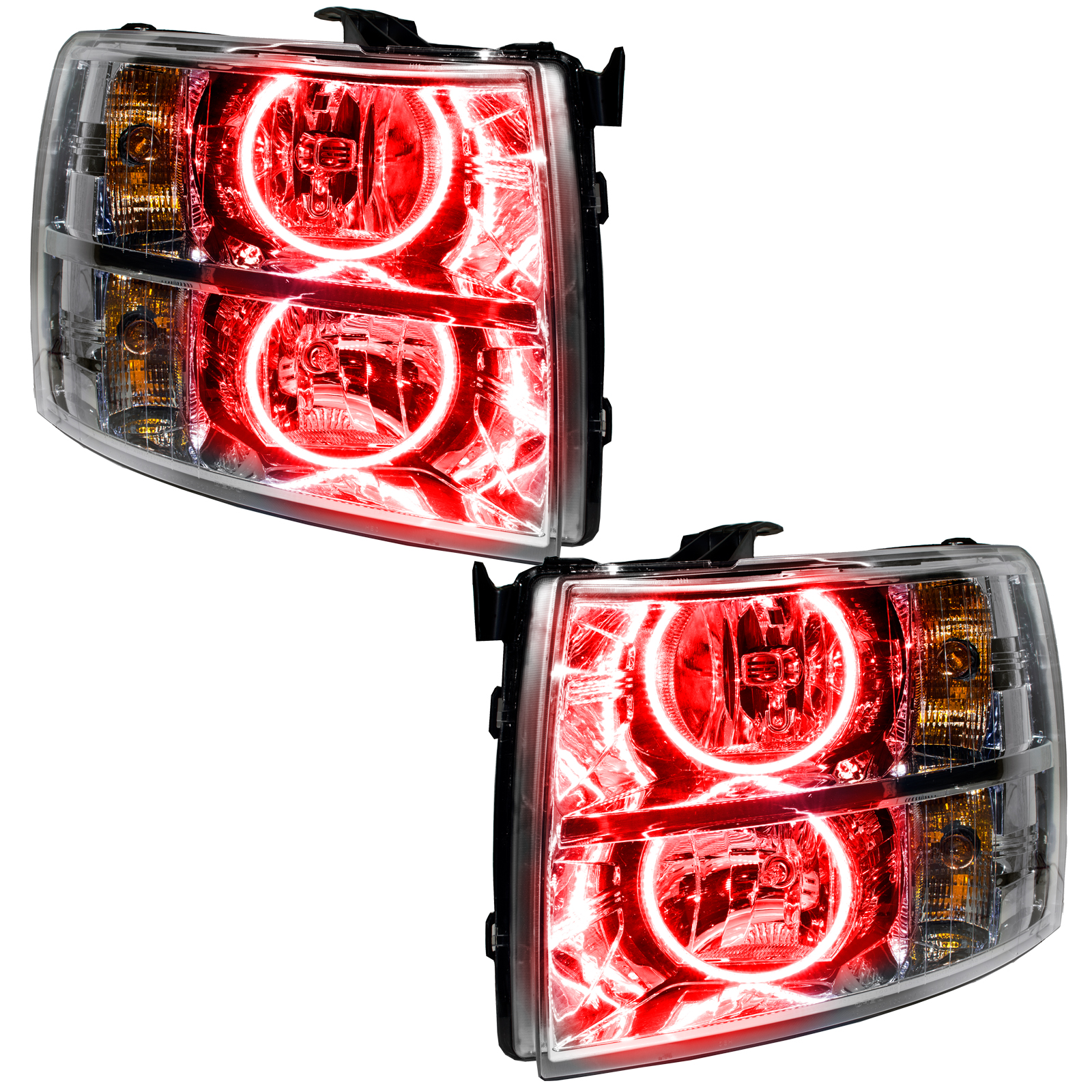 7007-003 - 2007-2013 Chevrolet Silverado SMD HL - Round Style